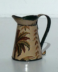 Paper Pitcher - paper, cardboard, paint and a little imagination