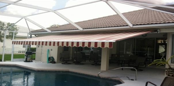 Cool Breeze Pool awning