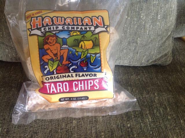 Love these Taro chips! Better in this form than poi!