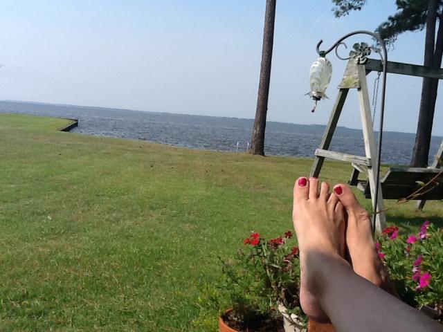 Just chilling at the sound summer 2013