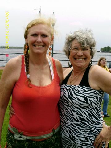 Zumba pals, potato festival 2012