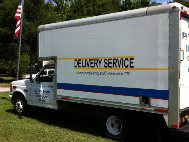 Truck side rear