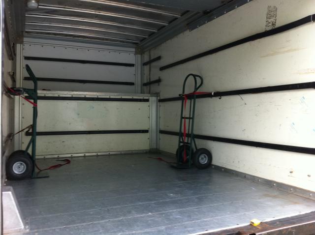 Truck rear open