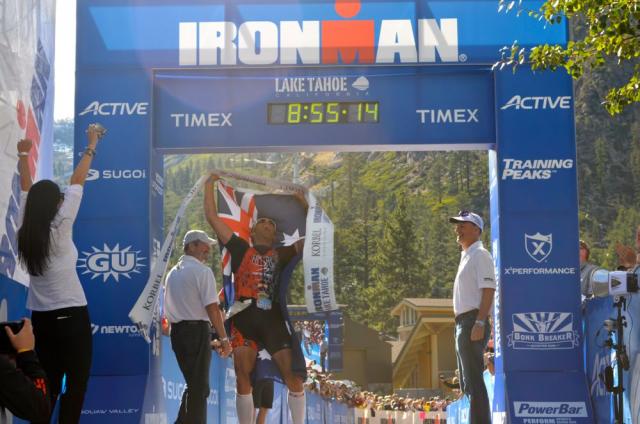 Iron man competition our son and daughter-in-law competed in.