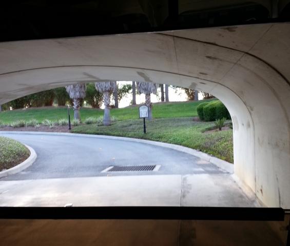 Through the tunnel