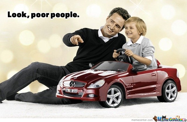Mercedes Look Poor People o 111099