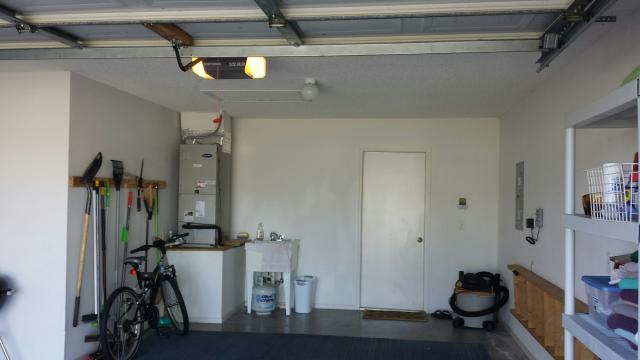 clean and tidy garage