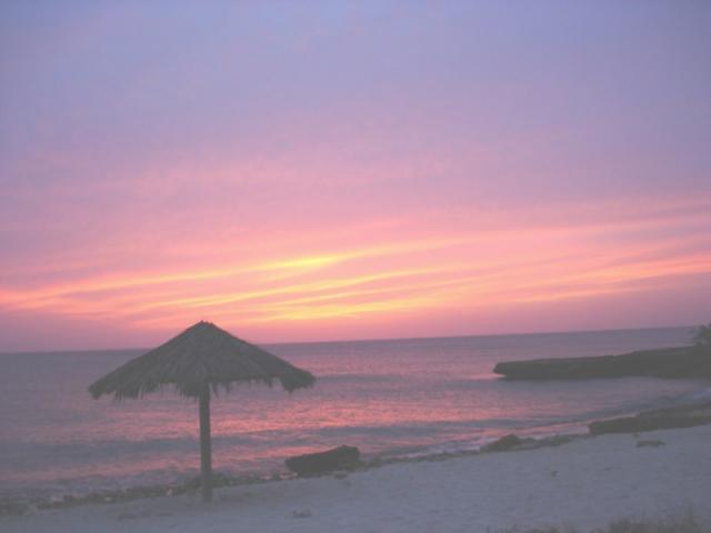 SunsetatArashiBeachAruba