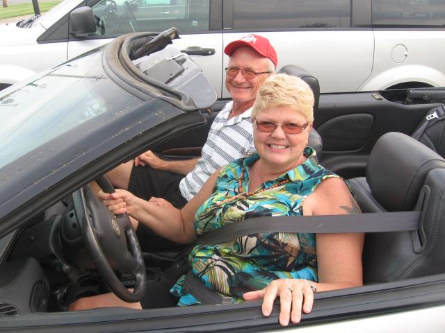 Bonnie and Dave   Convertible 2