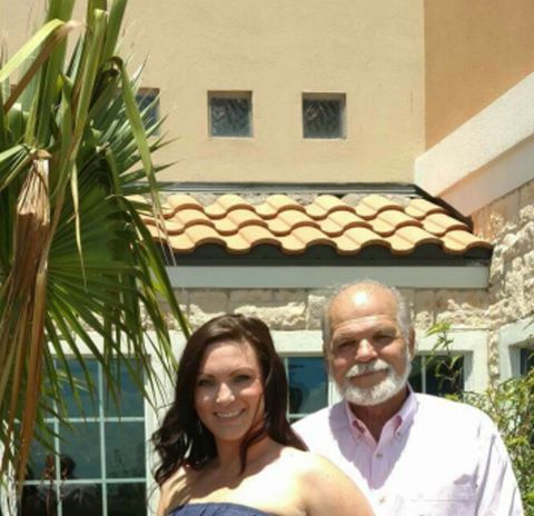 Stepdaughter Nicole and Carl