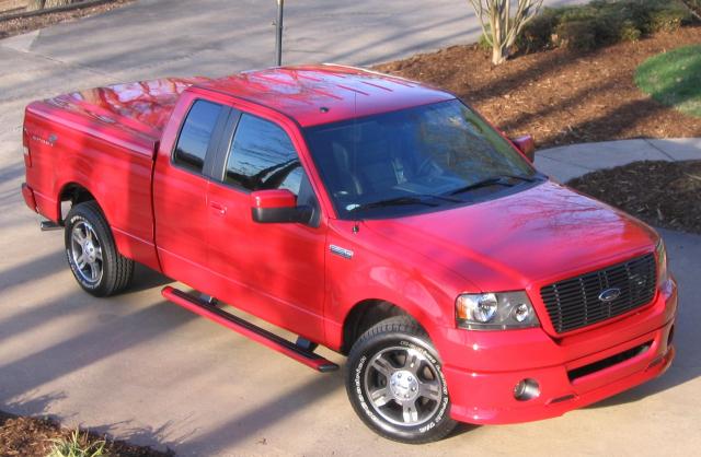 My truck... As you might guess, I really love red...