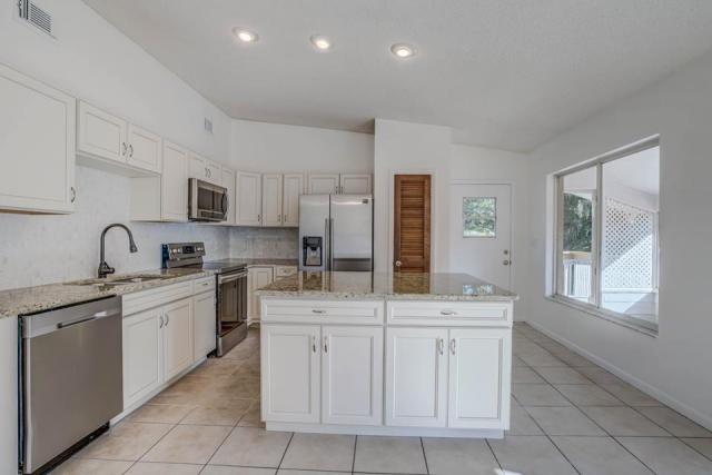 Custom Painted White Kitchen