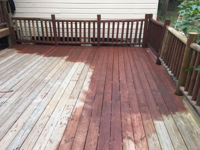 Deck Staining