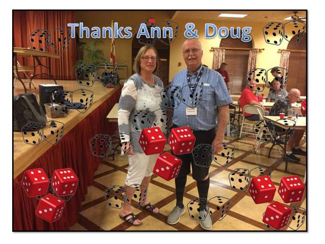 Slide 21 - Annual Bunco, TV