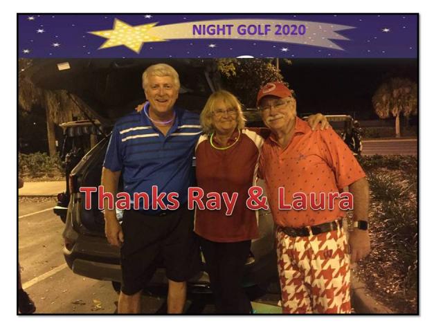 Slide 23 - Night golf in TV