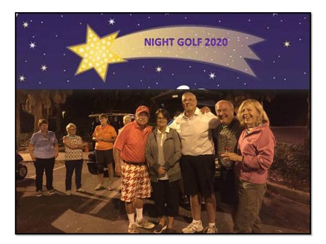 Slide 24 - Night golf in TV