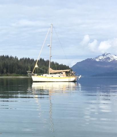 The Rebecca T,
 Inside Passage, Alaska