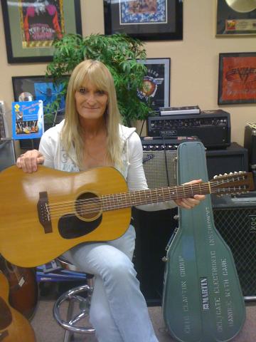 Eric Clapton's 12 string Martin used on the Ocean Blvd album.