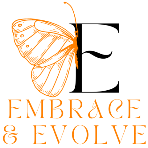 Embrace & Evolve Logo Invisible