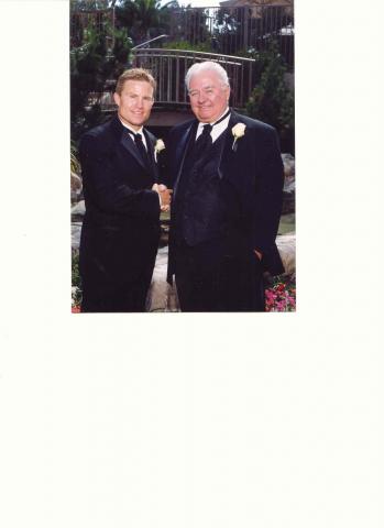 Dad and Mike wedding