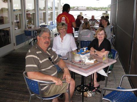 james, dorothy, and lila at Lighthouse