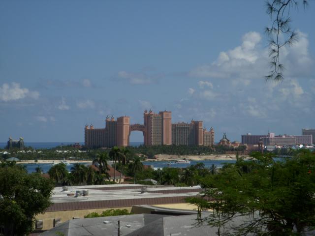 Atlantis in the distance