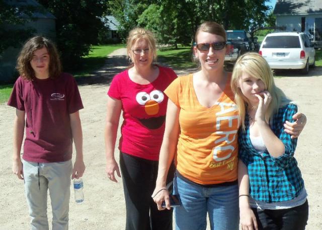 nick, daughter jonna, DIL Sarah, grandaughter Ashley