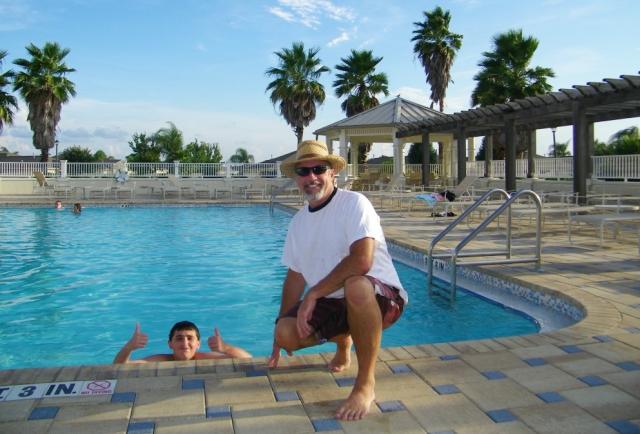 Poolside