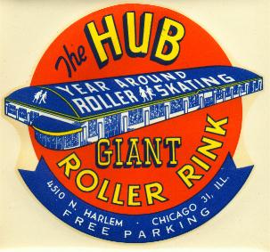 Hub Roller Rink, Harlem Ave.