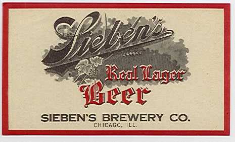 Siebens Brewrey Co.  Larrabee St.