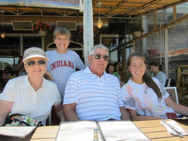 Lunch in Kennebunkport, Me.