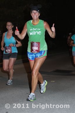 Wine and Dine Half Marathon (October 2011)