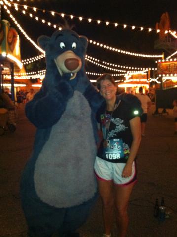 After the race