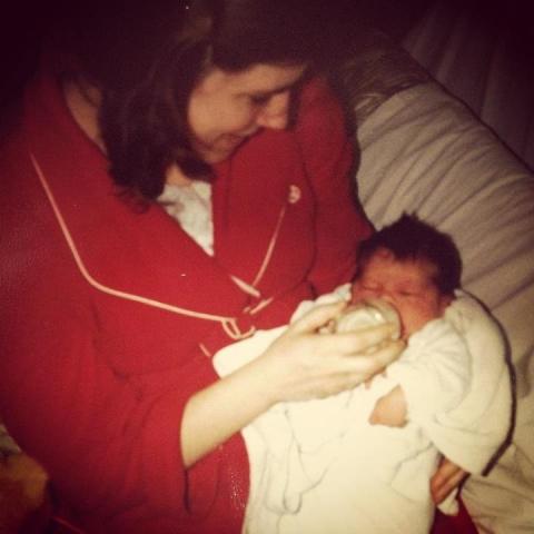 Me and baby Mallory
