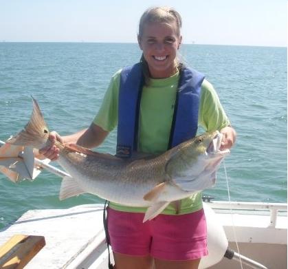 Big catch for a little girl