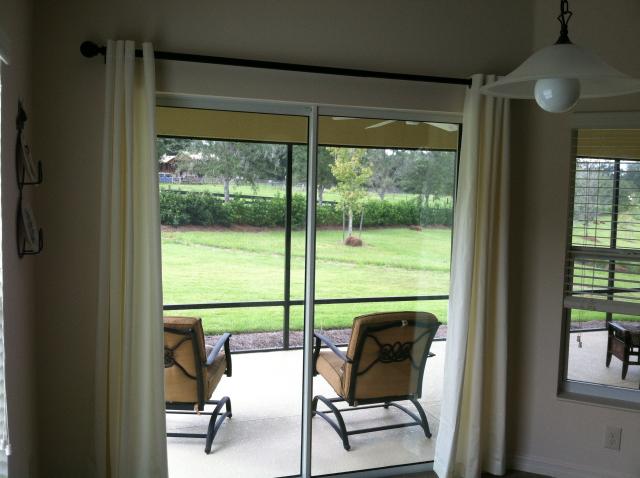 Dining area sliders