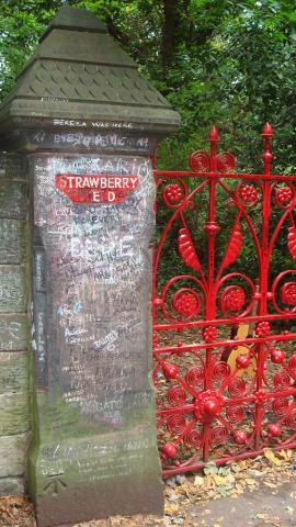 Strawberry Fields entrance