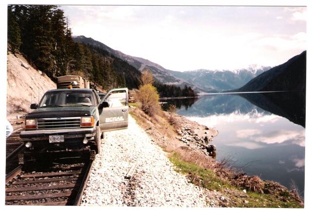 BC Rail   Seton Lake