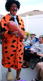 Won:  Most Original

Glen Ferber  "Fred Flintstone"