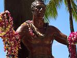 Duke Kahanamoku, the great Olympic swimmer, surfer and paddler