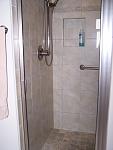 Shower with seat