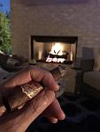 Good cigar on a clear night - the best